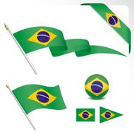 Brazilian Flag Set