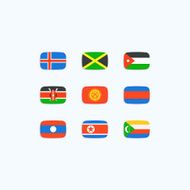 Flag of world N2