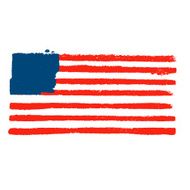 Painted US Flag