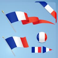French Flag Set