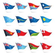 Flag Pins Oceania