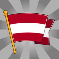 Flag of Austria N3