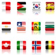 Country's national Flag collection N6