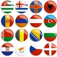 Europa flags buttons N5