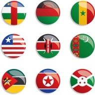 World Flag buttons N13