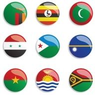 World Flag buttons N15