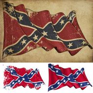 Confederate Rebel Historic flag