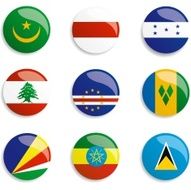 World Flag buttons N20