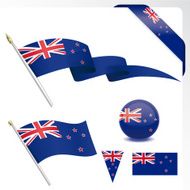 New Zealand Flag Set