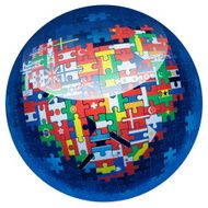 heart puzzle with flags N2
