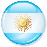 Argentina Flag Super Glossy