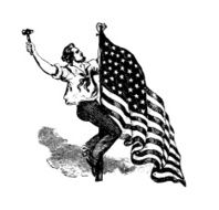 American Patriotic Vignette