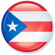 Puerto Rico Flag Super Glossy