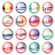 National Flag Buttons N2