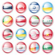 National Flag Buttons N4