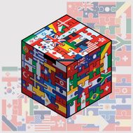 cubic jigsaw with flags N2