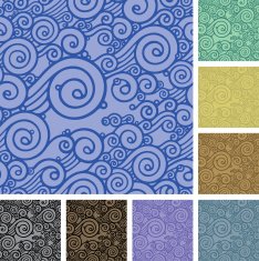 wave seamless pattern N14