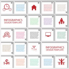 Infographic design template N9