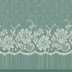 Lace Ribbon Horizontal Seamless Pattern