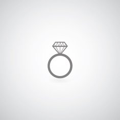 Diamond engagement ring N4
