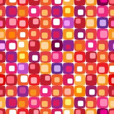 Colorful retro background pattern tiling
