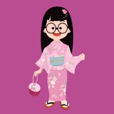 Japanese girl wearing japan kimono N2