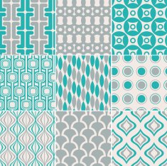 seamless retro pattern N47