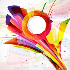 Multicolor abstract bright background N9