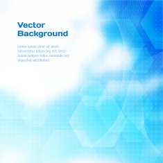 Abstract blue vector background N3