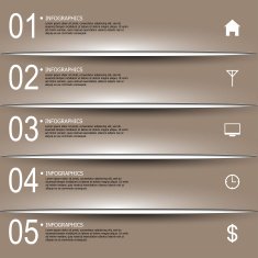Abstract paper infographic N17