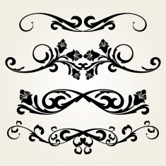 Floral ornament N65