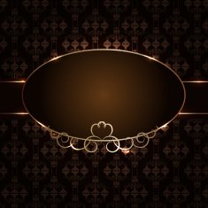 Frame in retro vintage background Vector illustration N13