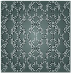 Seamless damask wallpaper N57