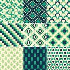 seamless retro pattern N48