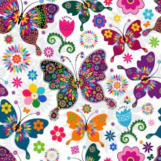 Seamless spring pattern N7