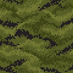 Seamless digital camouflage pattern