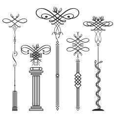 vertical classical elements