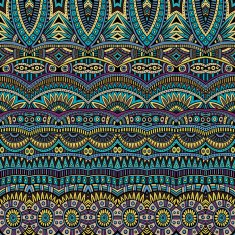 Abstract vector tribal ethnic pattern N36