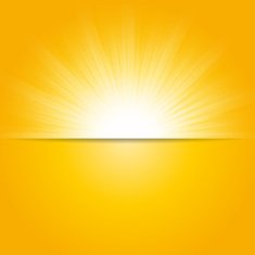 Shiny summer sun vector illustration