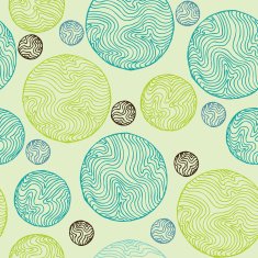 Decorative summer lace seamless pattern