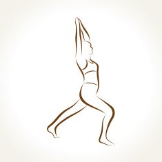 Yoga women figure