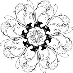 Gothic Fleuron