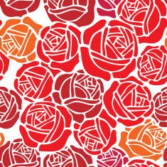 rose seamless pattern N13