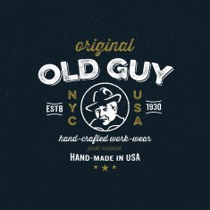 Vintage apparel design for clothing company N2