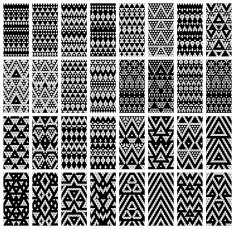 Set of 24 patterns N3