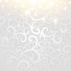 Abstract Winter Ornament Background