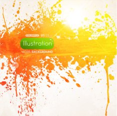Abstract Background Paint Splash