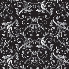 victorian floral seamless
