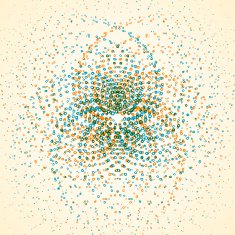 abstract dots pattern background