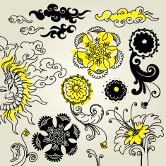 Floral ornament N72